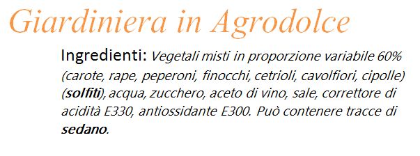 giardiniera-agrodolce